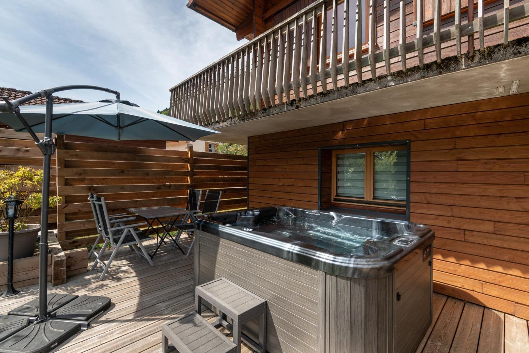 Chalets du Bouchot&Jacuzzi privatif proximité Gerardmer&La Bresse Rochesson Esterno foto