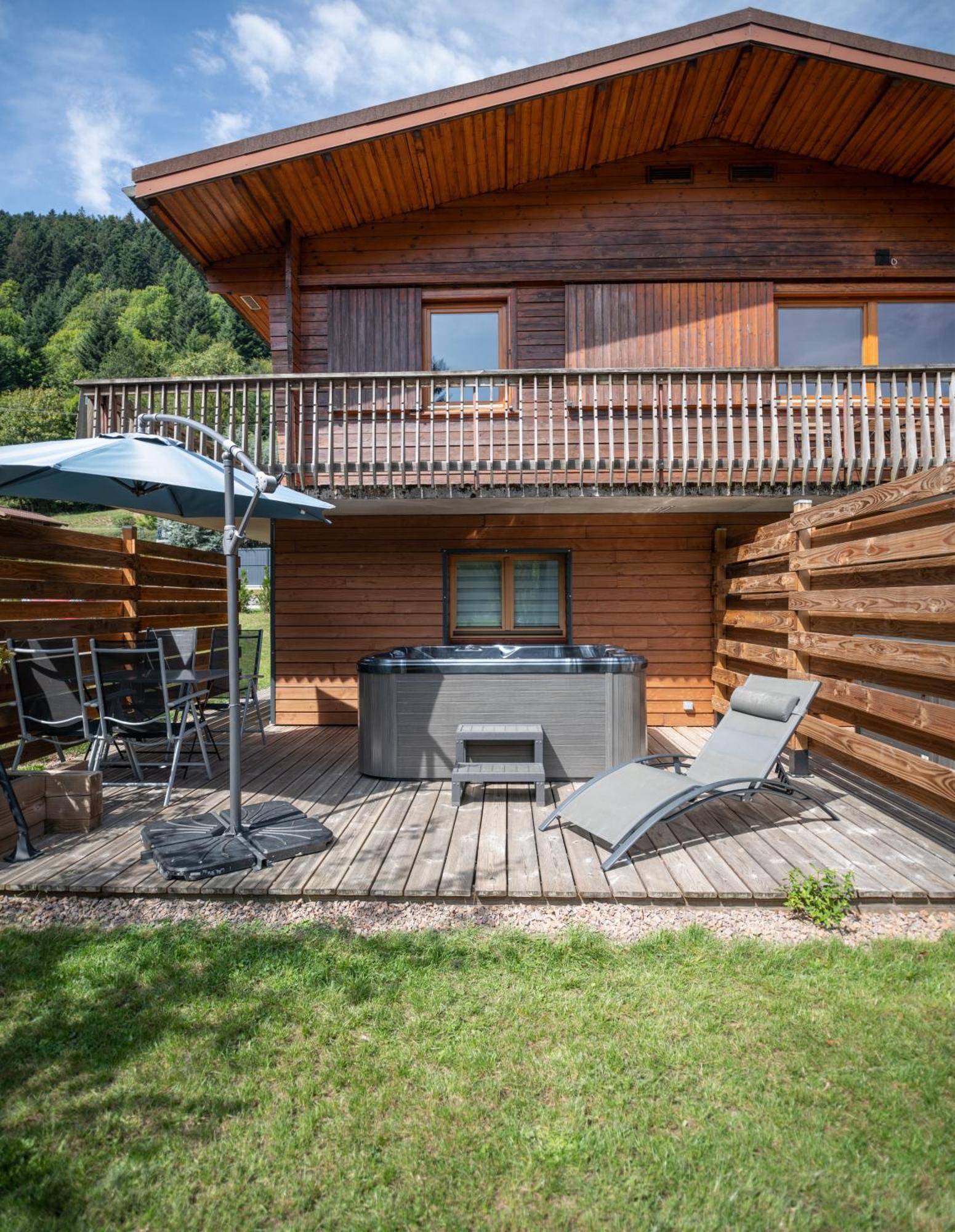 Chalets du Bouchot&Jacuzzi privatif proximité Gerardmer&La Bresse Rochesson Esterno foto